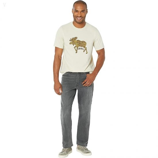 L.L.Bean Hunter\'s Graphic Tee Clay ID-Xg8oeGLp