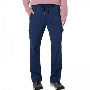 L.L.Bean Vista Camp Pants Fleece-Lined Nautical Navy ID-gaHSHU2R