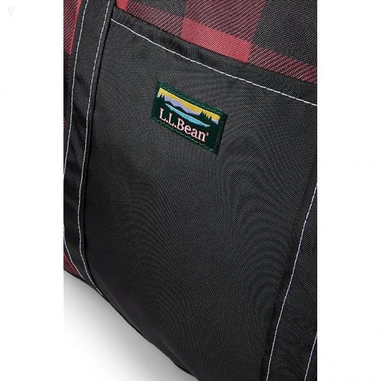 L.L.Bean Everyday Lightweight Tote Plaid Large Red Buffalo Plaid ID-omUJY6Nw
