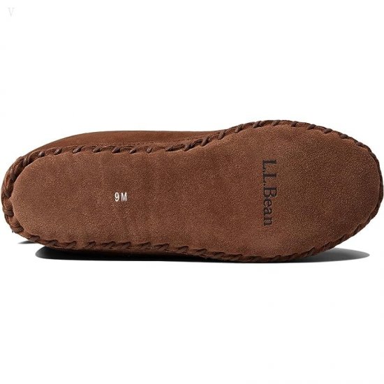 L.L.Bean Wicked Good Slipper Chocolate Brown ID-3imYr2Aj