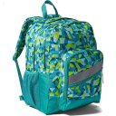 L.L.Bean Kids Deluxe Backpack Print Citron Geo Prizm ID-wqrwxnsC