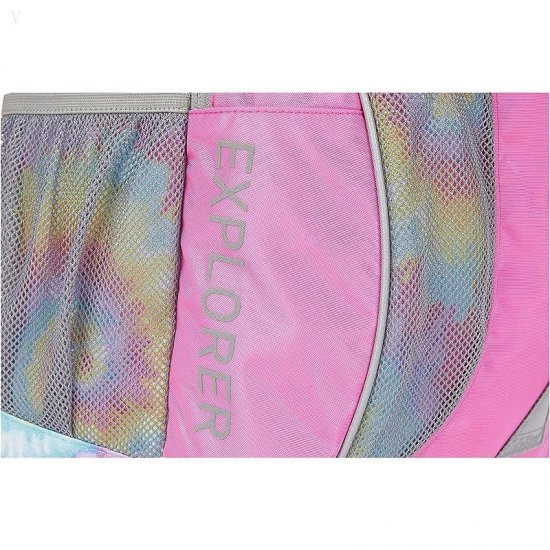 L.L.Bean Kids Bean??s Explorer Backpack Print III Multi Tie-Dye Print ID-zcUSlzSN