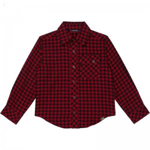 L.L.Bean Flannel Shirt (Big Kids) Classic Red ID-udP9EMja
