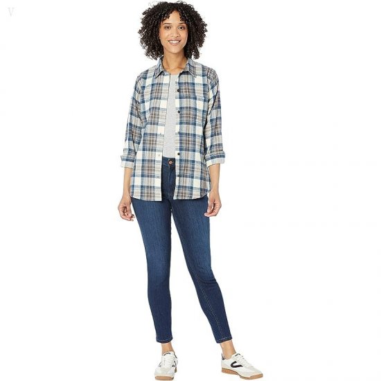 L.L.Bean BeanFlex Skinny Leg Favorite Fit Jeans in Rinsed Rinsed ID-LmsHYLeg