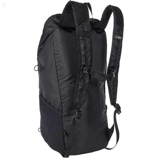 L.L.Bean Stowaway Ultralight Day Pack Black ID-CRXNvg8X
