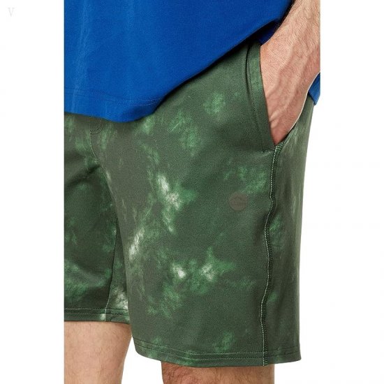 L.L.Bean VentureSoft Shorts Printed Sea Green Camo ID-ndiSjy8C