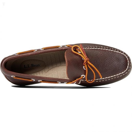 L.L.Bean Camp Mocs Dark Brown ID-XFWx8KZm