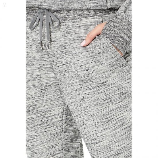 L.L.Bean Bean\'s Cozy Joggers Marled Light Gray Marl ID-cX1jMm3v