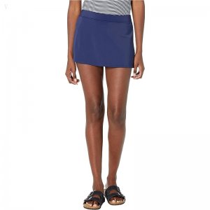 L.L.Bean BeanSport Skirted Bottoms Darkest Navy ID-7KI2uC14