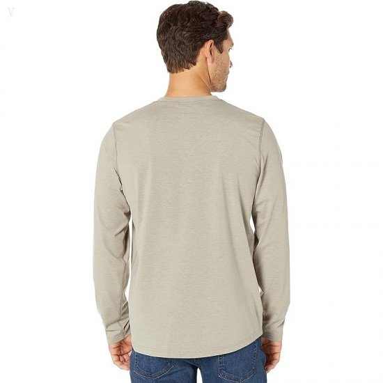 L.L.Bean Insect Shield Field Tee Long Sleeve Dusty Sage ID-jIINu73J