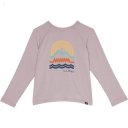 L.L.Bean Everyday Sun Smart Long Sleeve Tee (Little Kids) Light Mauve Geo ID-Ozbcanyb