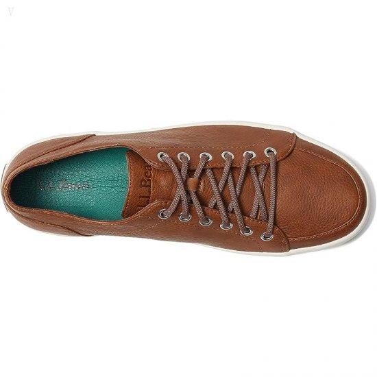 L.L.Bean Mountainville Shoe Lace Leather Dark Cocoa ID-OcPdx7da