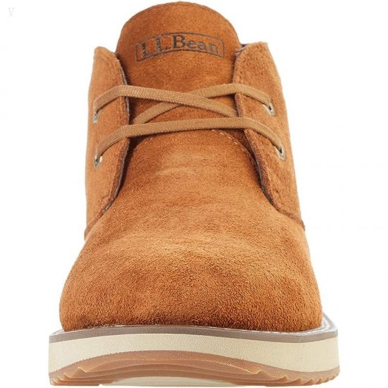 L.L.Bean Stonington Chukka Boots Suede Saddle ID-dBIwmrZ7
