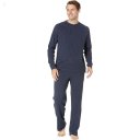 L.L.Bean Organic Cotton Pajamas Regular Navy Heather ID-pmhR5wYu