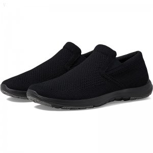 L.L.Bean Comfort Moc Ventilated Slip-On Black ID-Rr7OpK27