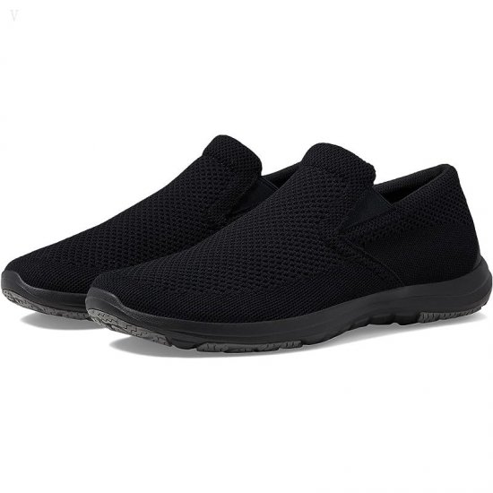 L.L.Bean Comfort Moc Ventilated Slip-On Black ID-Rr7OpK27
