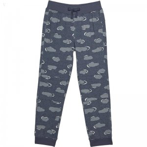 L.L.Bean Athleisure Joggers Print (Little Kids) Vintage Indigo Clouds ID-BfLvECJf