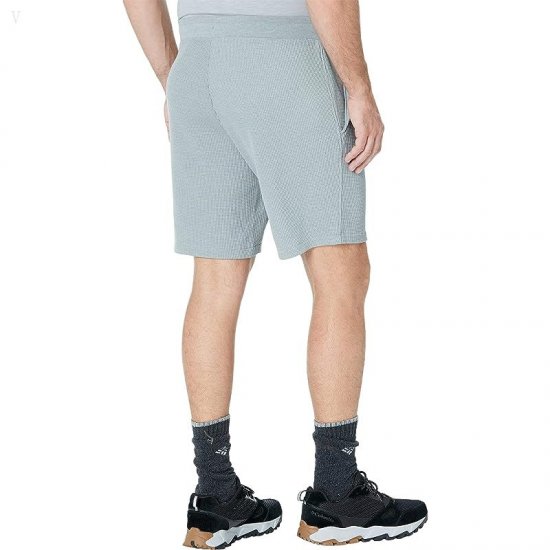 L.L.Bean Comfort Waffle Lounge Shorts Gray Heather ID-PyEofpCW
