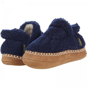 L.L.Bean Cozy Slipper Bootie (Toddler) Bright Navy ID-1VnZASEH
