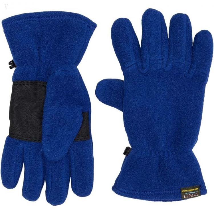 L.L.Bean Mountain Classic Fleece Gloves Indigo Ink ID-Wnk9FXAR - Click Image to Close