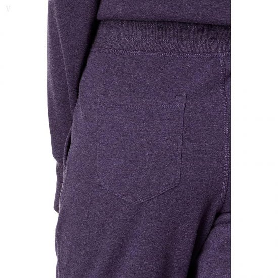 L.L.Bean Bean\'s Cozy Joggers Darkest Purple Heather ID-XIkfldbK