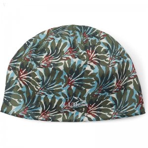 L.L.Bean Performance Beanie Dusty Olive Floral ID-2yylch57