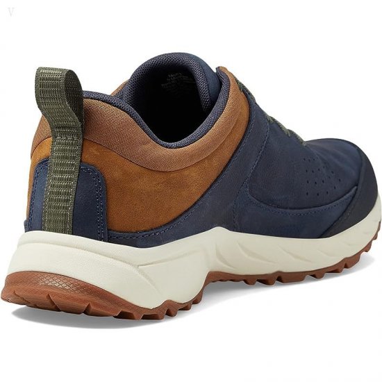 L.L.Bean Trailfinder Water Resistant Hiker Low Carbon Navy/Saddle ID-ACrtCJbf
