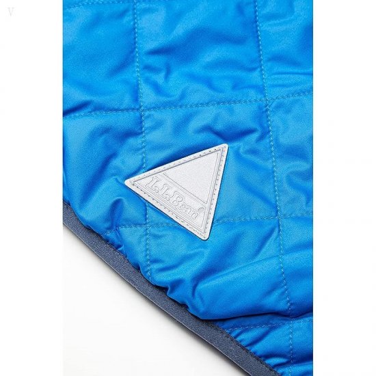 L.L.Bean Mountain Bound Reversible Hooded Jacket (Little Kids) Deep Sapphire/Carbon Navy ID-PgWWiH3u