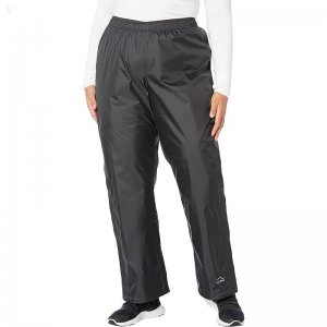 L.L.Bean Plus Size Trail Model Rain Pants Black ID-3H9KJO3Z