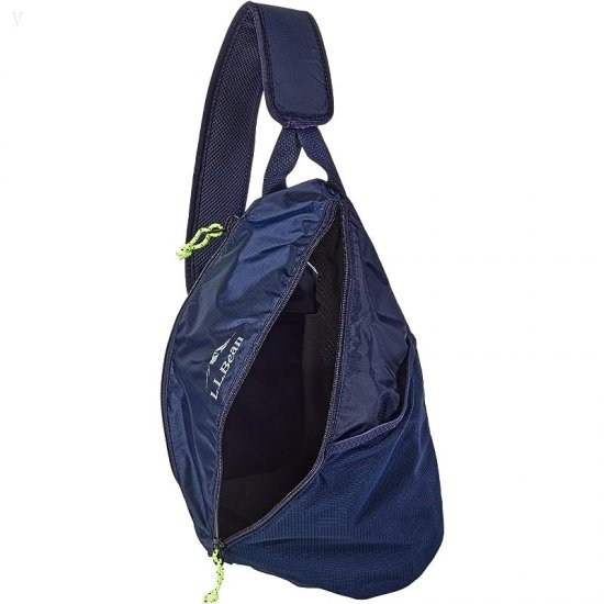 L.L.Bean Stowaway Sling Pack Bright Navy ID-J5lAmU2L