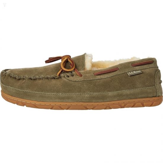 L.L.Bean Wicked Good Moccasins Kelp Green ID-i3RPhJ9i