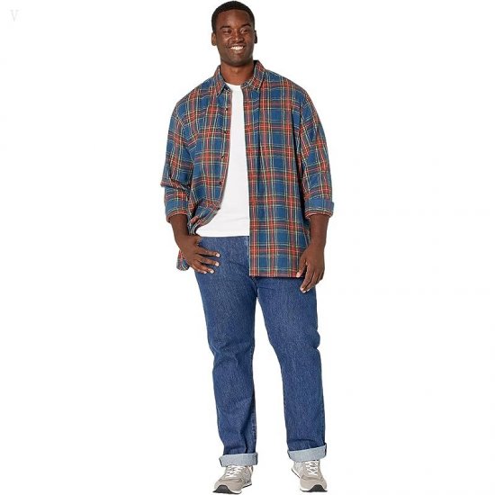 L.L.Bean Scotch Plaid Flannel Traditional Fit Shirt MacBeth Old Colours ID-NmZm39Q6