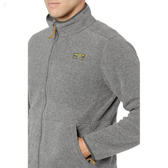 L.L.Bean Mountain Classic Fleece Jacket Charcoal Heather ID-WqpHoeSH