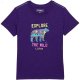 L.L.Bean Graphic Tee Glow in the Dark (Little Kids) Rich Purple Explore Wild ID-0bg1dmmZ L.L.Bean Graphic Tee Glow in the Dark (Little Kids) Rich Purple Explore Wild ID-0bg1dmmZ