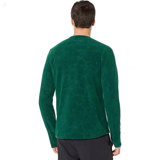 L.L.Bean Fleece Base Layer Long Sleeve Crew Print Rainforest Camo ID-JrZ968nL