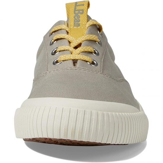 L.L.Bean Eco Woods Shoe Canvas Lace-Up River Rock ID-cehovWyI