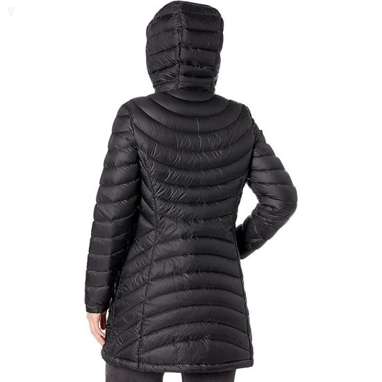 L.L.Bean Petite Ultralight 850 Down Hooded Coat Black ID-zclRBnN4
