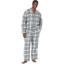 L.L.Bean Scotch Plaid Flannel Pajamas Tall Indigo Tartan ID-dPrYeTHv