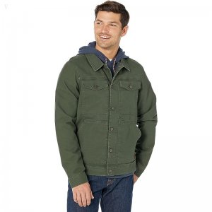 L.L.Bean BeanFlex Utility Trucker Jacket Regular Deep Loden ID-zOm5L3s9