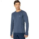 L.L.Bean Midweight Base Layer Crew Long Sleeve Carbon Navy ID-EFbbX9Qi