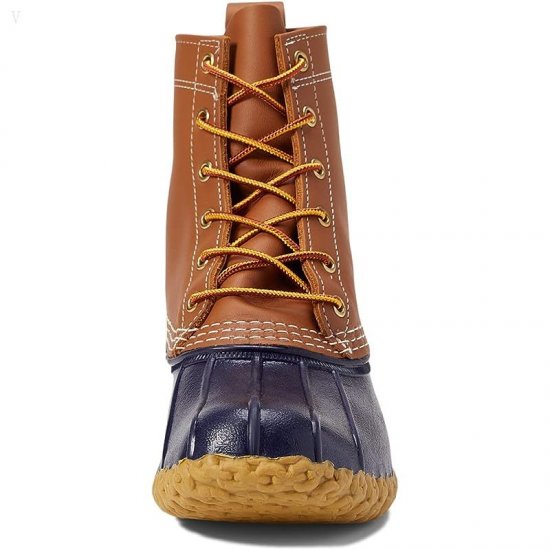 L.L.Bean 8\\ Tan/Navy ID-WGou7Z3V