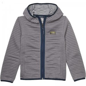 L.L.Bean Airlight Full Zip Color-Block (Little Kids) Platinum ID-Rofh7knO