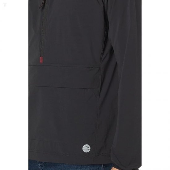 L.L.Bean Venture Stretch Anorak Midnight Black ID-PVWzHNB9
