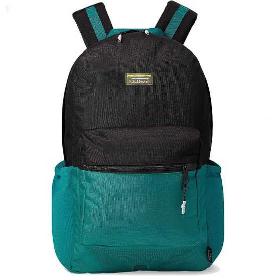 L.L.Bean Mountain Classic Cordura Pack Black/Warm Teal ID-5b3VGlg4