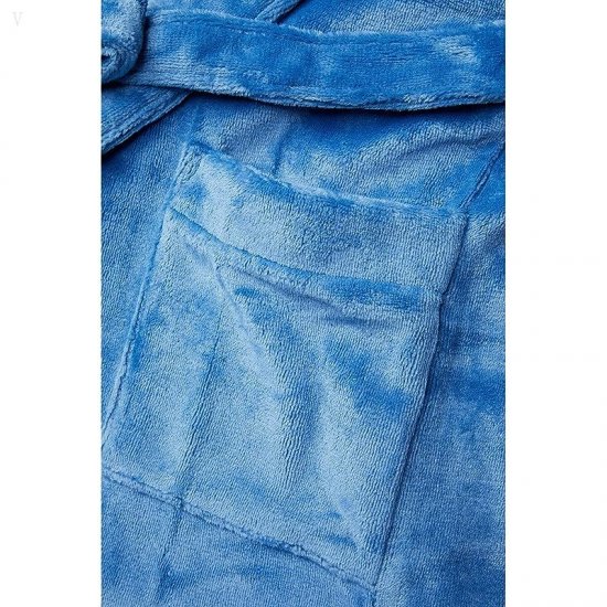 L.L.Bean Cozy Animal Robe (Big Kids) Bright Blue ID-xy9SHVEE