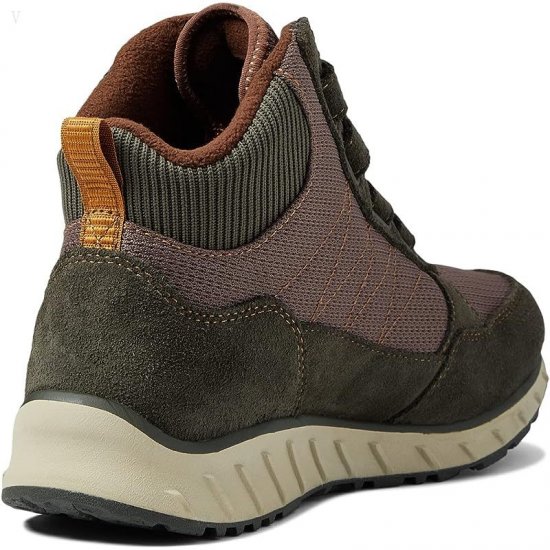 L.L.Bean Snow Sneaker 5 Boot Mid Water Resistant Insulated Hook-and-Loop Loden/Dark Earth ID-7dnLjTrt