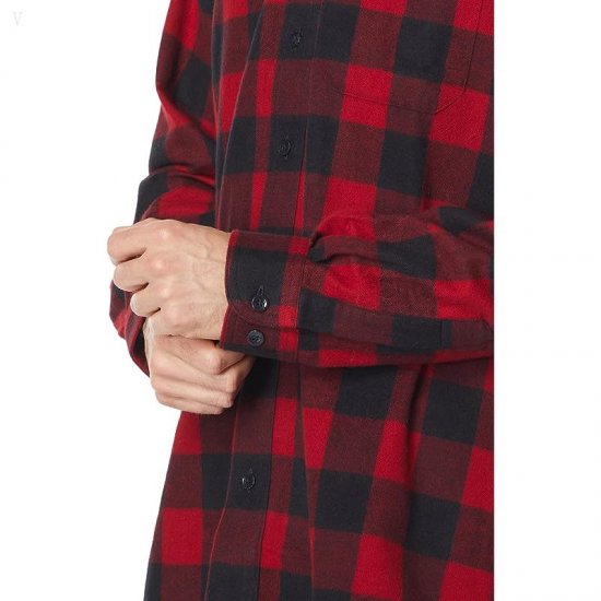 L.L.Bean Scotch Plaid Flannel Traditional Fit Shirt - Tall Rob Roy Tartan ID-pt1Egxox