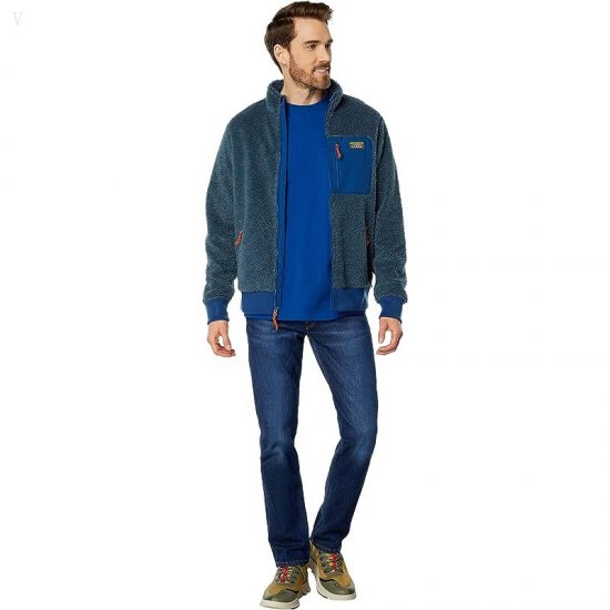 L.L.Bean Carefree Unshrinkable T-Shirt without Pocket Short Sleeve Ocean Blue ID-ls5dfSh7