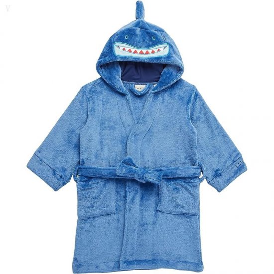 L.L.Bean Cozy Animal Robe (Big Kids) Bright Blue ID-xy9SHVEE