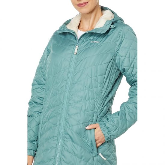 L.L.Bean Fleece Lined Primaloft Coat Mineral Blue ID-1VXL8fVa